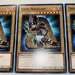 Dark Magician - X3- LEDD-ENA01 - Common - LP - 1st ed - Yugioh - Image 3