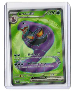 Arbox EX 185/165- Pokemon 151- Regular Ultra Rare Full Art Holo- NM - Image 1