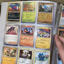 Pokemon- binder all cards shown included 5 Cards Of Higher Rarity+ 1 Gold Coin - Image 3