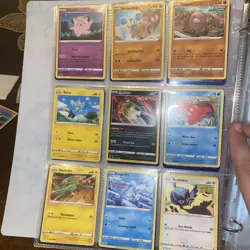 Pokemon- binder all cards shown included 5 Cards Of Higher Rarity+ 1 Gold Coin - Image 5