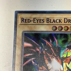 Red-Eyes Black Dragon LDS1-EN001 1st Edition (Blue) YUGIOH Ultra Rare NM - Image 2