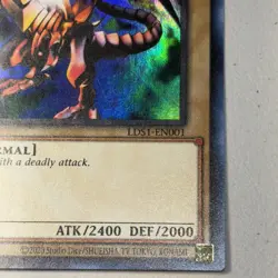 Red-Eyes Black Dragon LDS1-EN001 1st Edition (Blue) YUGIOH Ultra Rare NM - Image 4