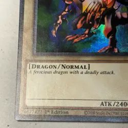 Red-Eyes Black Dragon LDS1-EN001 1st Edition (Blue) YUGIOH Ultra Rare NM - Image 5