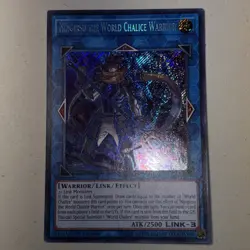Ningirsu the World Chalice Warrior COTD-EN050 Secret 1st Ed LP Yugioh - Image 1
