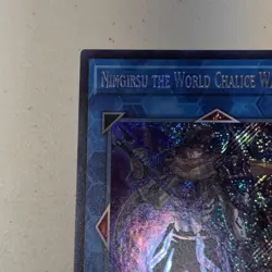 Ningirsu the World Chalice Warrior COTD-EN050 Secret 1st Ed LP Yugioh - Image 2