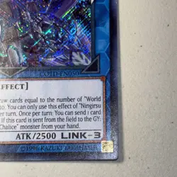 Ningirsu the World Chalice Warrior COTD-EN050 Secret 1st Ed LP Yugioh - Image 4