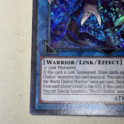 Ningirsu the World Chalice Warrior COTD-EN050 Secret 1st Ed LP Yugioh - Image 5