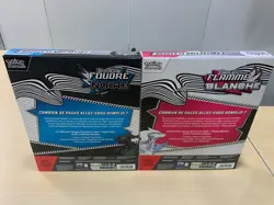 Pokemon Lot de 2 Coffrets Classeur Noir et Blanc 10.5 Neuf Officiel Scelle FR - Image 2