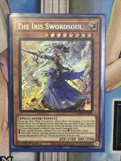 Yugioh The Iris Swordsoul DAMA-EN009 Secret Rare 1st Ed NM - Image 1
