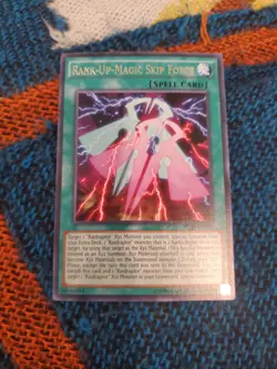Rank-Up-Magic Skip Force - Yugioh Shining Victories Unlimited Rare - SHVI-EN058 - Image 1