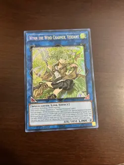 Yugioh! Wynn the Wind Charmer, Verdant - RA03-EN045 - Secret Rare - 1st Edition - Image 1