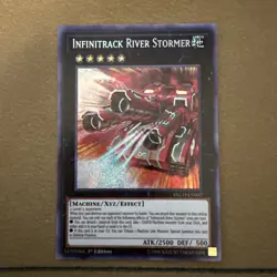 1x Infinitrack River Stormer INCH-EN007 Secret Rare 1st Edition Near Mint Yugioh - Image 1