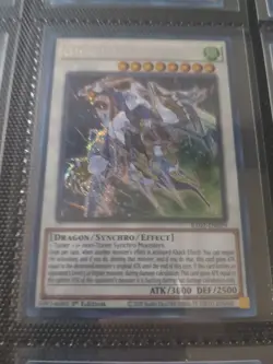RA02-EN029 Crystal Wing Synchro Dragon Secret Rare YuGiOh! NEW - Image 1