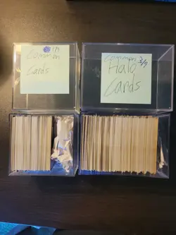 498 COMMOM YUGIOH CARDS LOT, Mostly 1st Edition, Lightly Played - Image 1