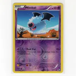 Pokemon TCG Woobat 64/113 BW Legendary Treasures Reverse Holo Card EN-LP 2013 - Image 1