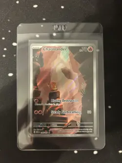 Pokemon TCG Charmander Card Blazing Destruction Holofoil - Image 1