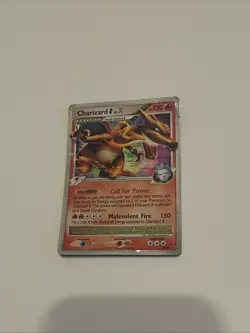 Pokemon Card - Charizard G LV.X DP45 Diamond Pearl Black Star Promo Holo - Image 1