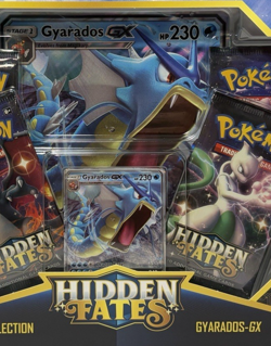 Pokemon TCG- Hidden Fates Gyarados GX Collection Box- 2019 Sealed - Image 2