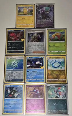Pokemon TCG Card Lot Holo Rare & Reverse Holo 11 Count NM/M - Image 1
