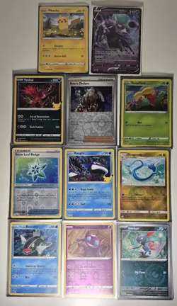 Pokemon TCG Card Lot Holo Rare & Reverse Holo 11 Count NM/M - Image 2