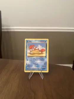 Pokemon TCG Krabby Fossil, Regular Common Card 51/62 - Image 1