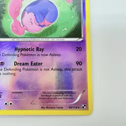 Pokemon TCG Musharna Black White Base Set 49/114 Reverse Holo Rare Card 2011 LP - Image 5