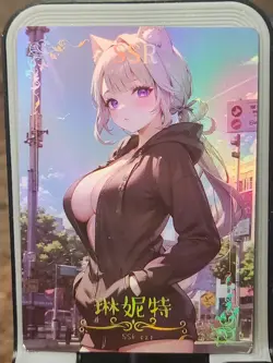 Lynette Dream Idol Festival Card Goddess Story Anime Waifu SSR SSR-021 - Image 1