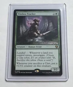 Tireless Tracker #219 Innistrad Remastered Rare Creature MTG NM/M - Image 1