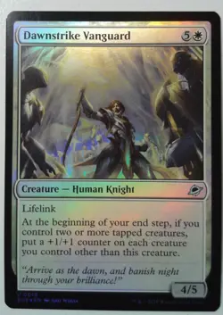 Dawnstrike Vanguard *FOIL Uncommon* Magic MtG x1 Edge of Eternities - Image 1