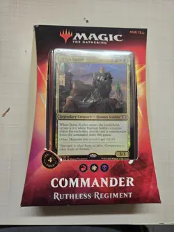 2020 Ruthless Regiment Commander Deck SEALED Commander Decks Magic MTG - Image 1
