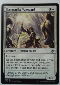 Dawnstrike Vanguard *Uncommon* Magic MtG x1 Edge of Eternities - Image 1