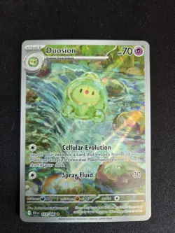 POKEMON - DUOSION - 119/086 - ILLUSTRATION RARE - S&V BLACK BOLT - BRAND NEW - Image 1