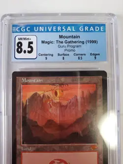 MTG Promo Guruland Mountain (English CGC 8.5) - Image 2