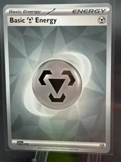 Pokemon Card SV10:Destined Rivals - Basic Metal Energy 016/182 - Image 1