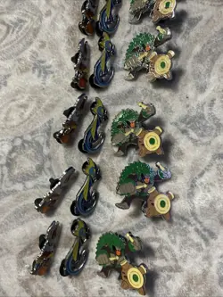 Pokemon Rillaboom, Cinderace & Inteleon Enamel Official Pin Set- 13 Sets - Image 2