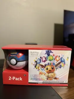 Pokemon Elite Trainer Box Prismatic Evolutions 2-Pack Set - Image 1