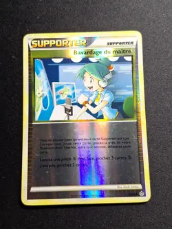 Bavardage du maitre 73/95 Reverse HGSS Dechainement Carte Pokemon FR - Image 1