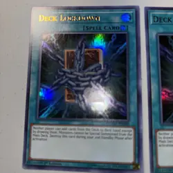 3x Deck Lockdown - (DUOV-EN090 - 1st Ed - Ultra Rare) - LP - Yugioh - Image 2