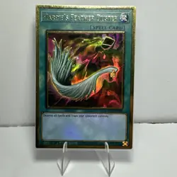 Yugioh Harpies Feather Duster MAGO-EN042 Premium Gold Rare 1st Ed NM - Image 2