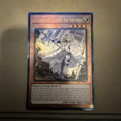 1x Dogmatika Ecclesia, The Virtuous RA01-EN020 Prismatic Ultimate Rare Yugioh - Image 1