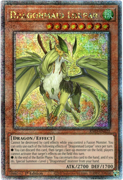 Yugioh! Dragonmaid Lorpar RA03-EN022 - Quarter Century Secret Rare 1st Edition - Image 1