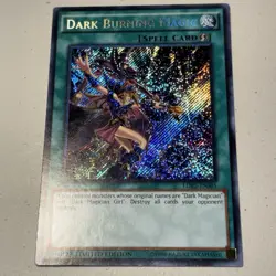 Dark Burning Magic - LDK2-ENS05 - X1- Secret Rare Limited Edition LP - Yugioh - Image 1