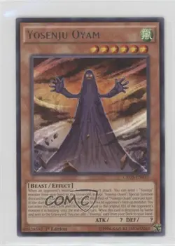 Yosenju Oyam 1st Ed. YuGiOh Crossed Souls Base Set #CROS-EN019 0yj1 - Image 1