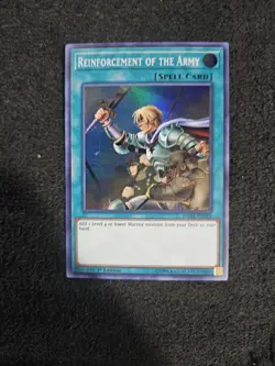 Reinforcement of the Army - DASA-EN053 - Super Rare - 1st Edition YuGiOh! - Image 1