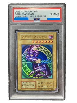 PSA 10 Dark Magician 20th Anniversary Volume 1 Reprint YuGiOh! Japanese 2018 - Image 1