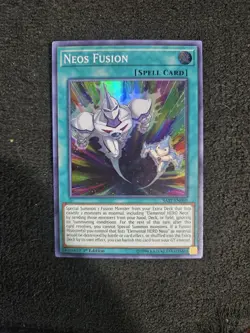 Yugioh Neos Fusion SAST-EN060 1st edition Super rare - Image 1