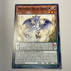 Metaphys Decoy Dragon CYHO-EN018 Common Cybernetic Horizon Yugioh Card LP - Image 1