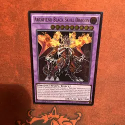 YUGIOH! Archfiend Black Skull Dragon CORE-EN048 Ultimate Rare 1st Edition NM - Image 3