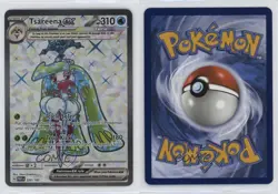 Tsareena ex Ultra Rare Pokemon Scarlet & Violet Paradox Rift (PAREN) #220 0oy0 - Image 3