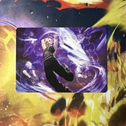MTG Final Fantasy Art Series Cloud's Limit Break x1 NM Art Card - Image 1
